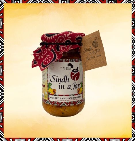 Grated Raw Mango Pickle - JAIN